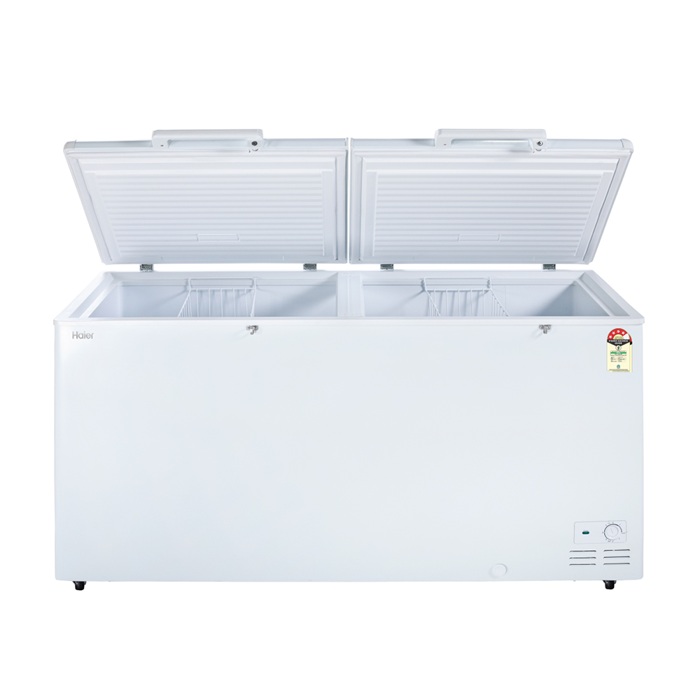 Haier 788 Ltr Double door- White Colour Convertible Hard top Freezer